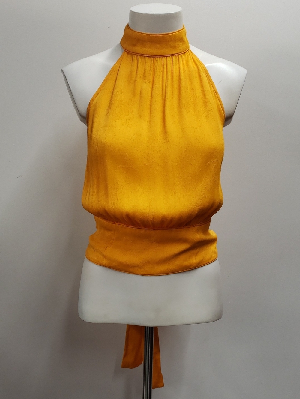 Anthropologie Maeve Halter Neck Sleeveless Blouse Women's Size 6